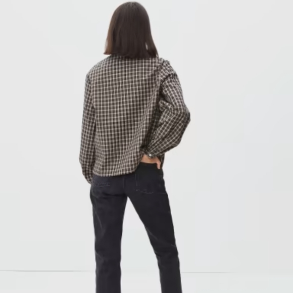 Everlane The Organic Cotton Prep Shirt Size 00 - Picture 4 of 8